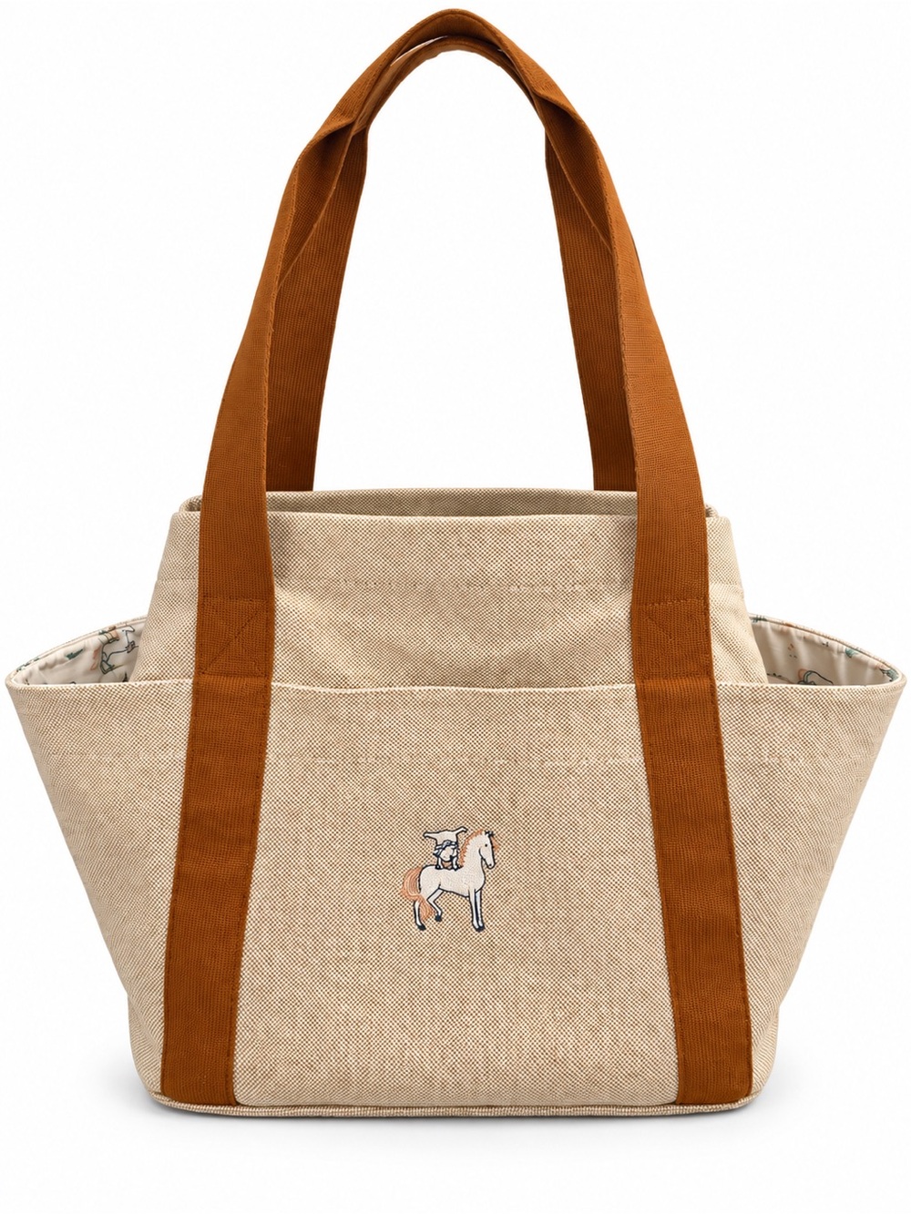 Hermes Cabriole Nappy Bag in Cotton H Canvas